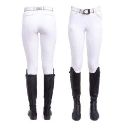 Cavalliera Royal Sport Silicone Full Seat Show Breeches - White