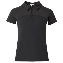 Horze Ciandra Womens V-Neck Technical Training Shirt - Charcoal Grey