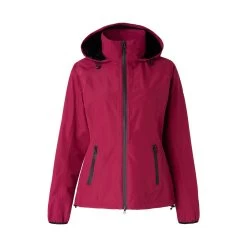 Horze Stella Waterproof Shell Jacket - Anemone Dark Pink