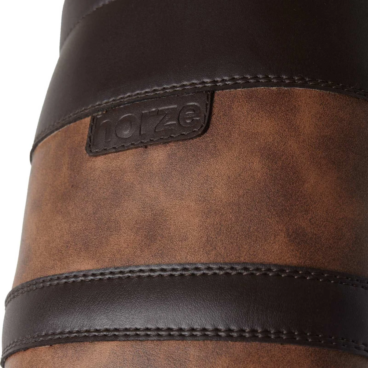 Horze Kids Waterproof Country Tall Boot - Brown - Image 5