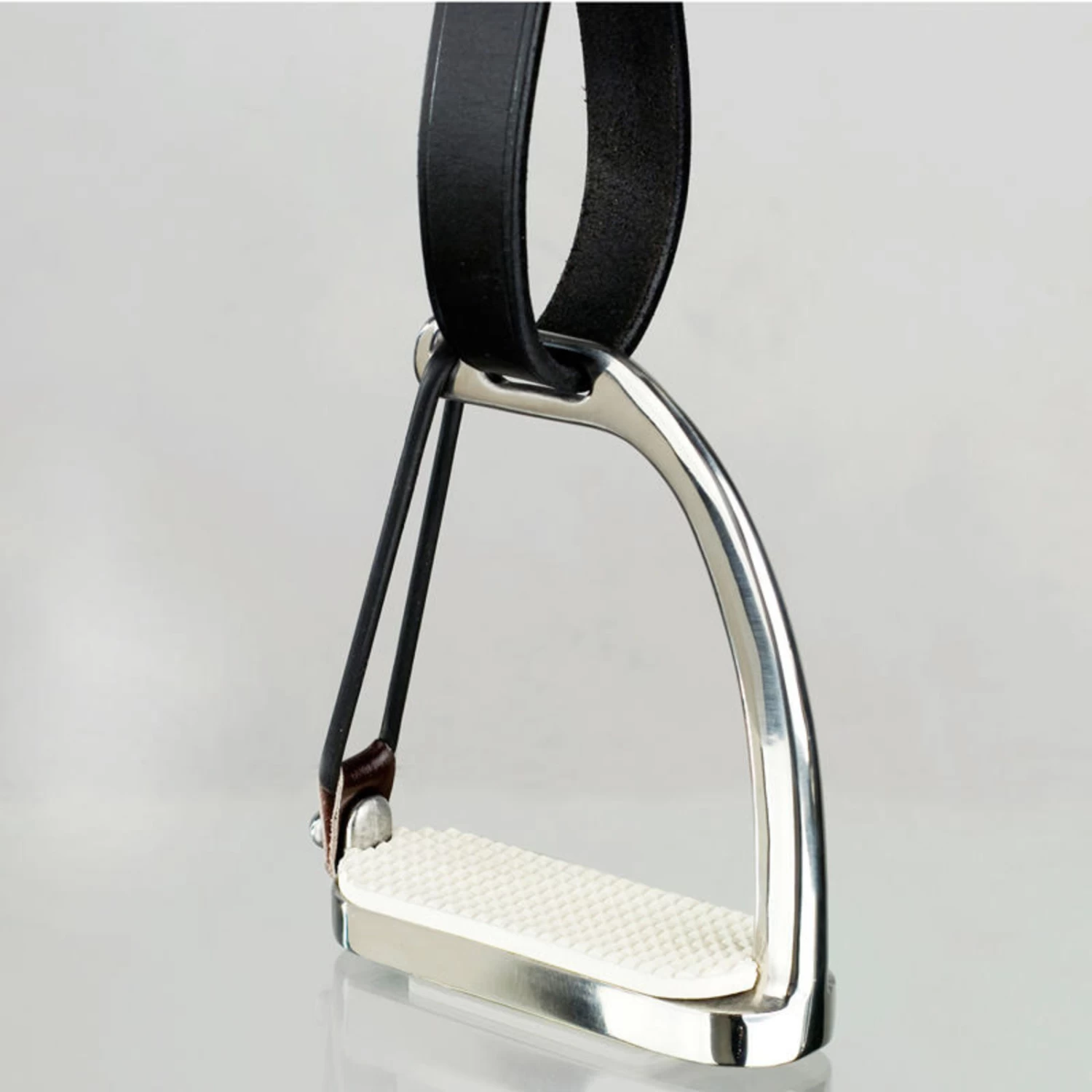 Horze Peacock Quick Release Stirrups - Stainless Steel
