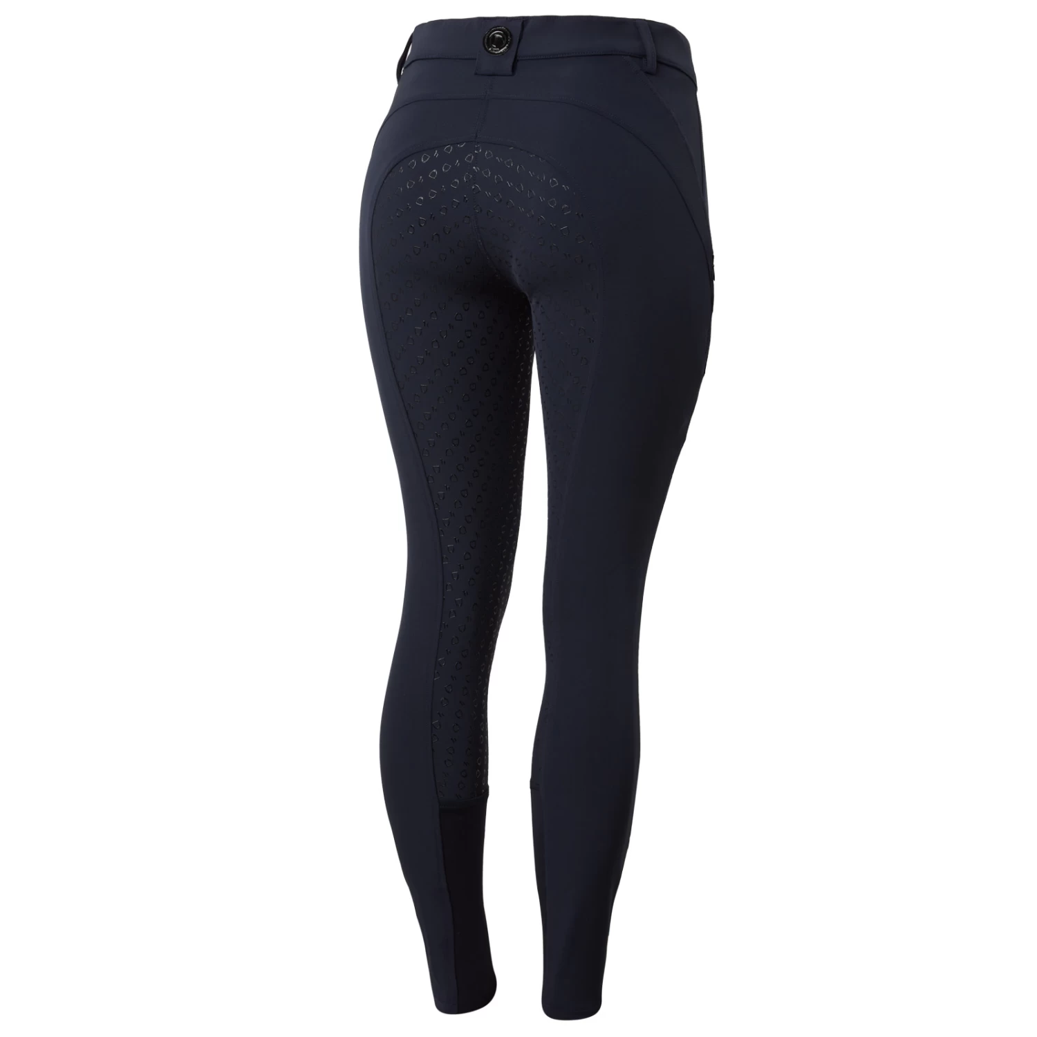 Horze Mila Womens High-Rise Full Seat Breeches - Anemone Dark Pink - Image 12