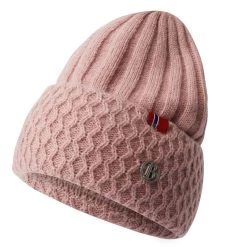 B Vertigo Rudy Knitted Hat - Old Rose