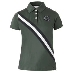 Horze Jessie Womens Polo Shirt - Cilantro Green