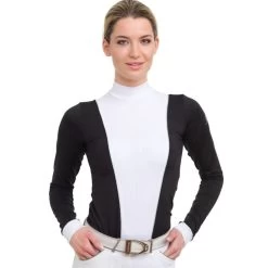 Cavalliera Riding Show Shirt Queen - Long Sleeve - Black