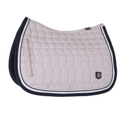 B Vertigo Cameron Double Corded All Purpose Saddle Pad - Pink Chalk