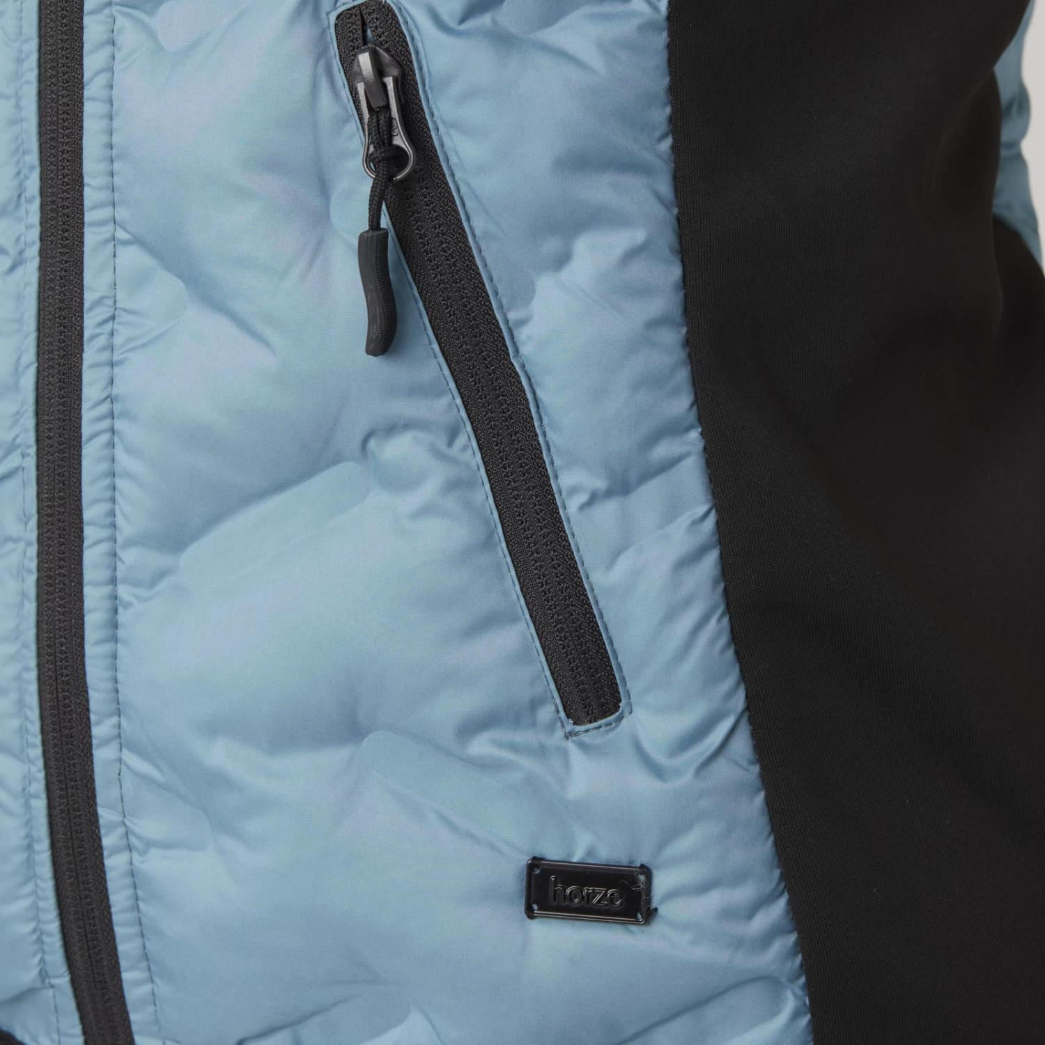 Horze Shelly Womens Light Padded Vest - Arctic Blue - Image 5