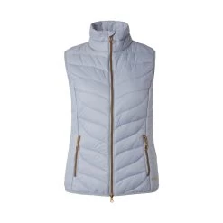 Horze Shannon Womens Light Padded Vest - Grey Dawn