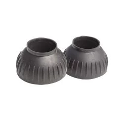 Zilco Bell Boots Ribbed Lightweight Pull On Bell Boots - Black