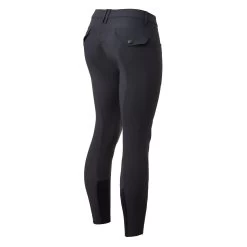 B Vertigo Damien Mens Knee Patch Breeches - Dark Navy