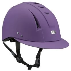 IRH Equi-Pro Sun Visor Helmet - Purple