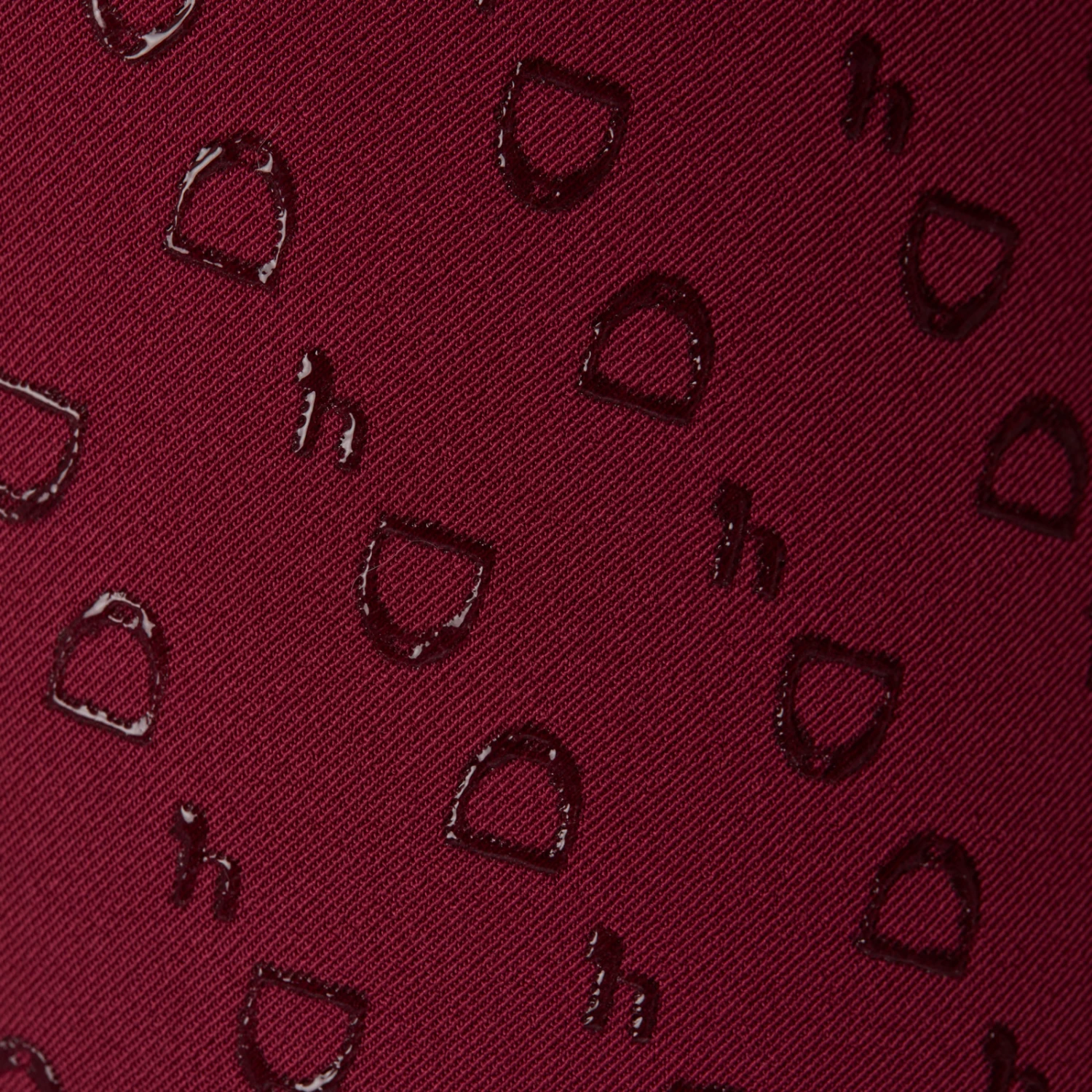 Horze Mila Womens High-Rise Full Seat Breeches - Anemone Dark Pink - Image 3