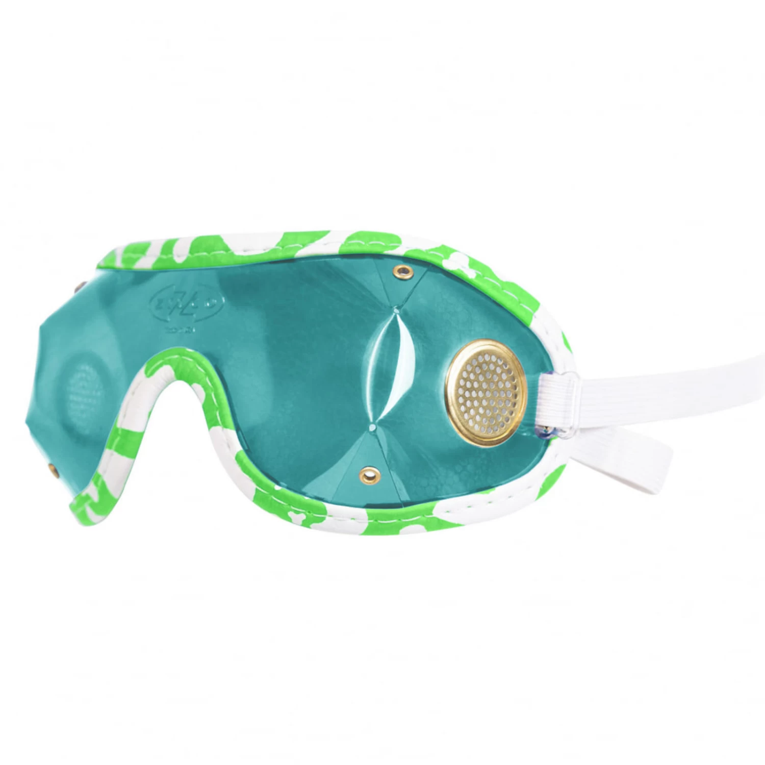 Zilco Krazi Goggles - White/Green - Image 3