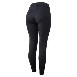 Horze Nora Womens Full Seat Breeches - Caviar Black