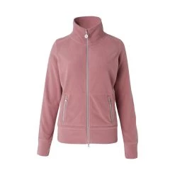 Horze Ellie Womens Fleece Jacket - Ash Rose