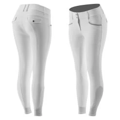 Equinavia Madeleine Womens Full Seat Breeches - White