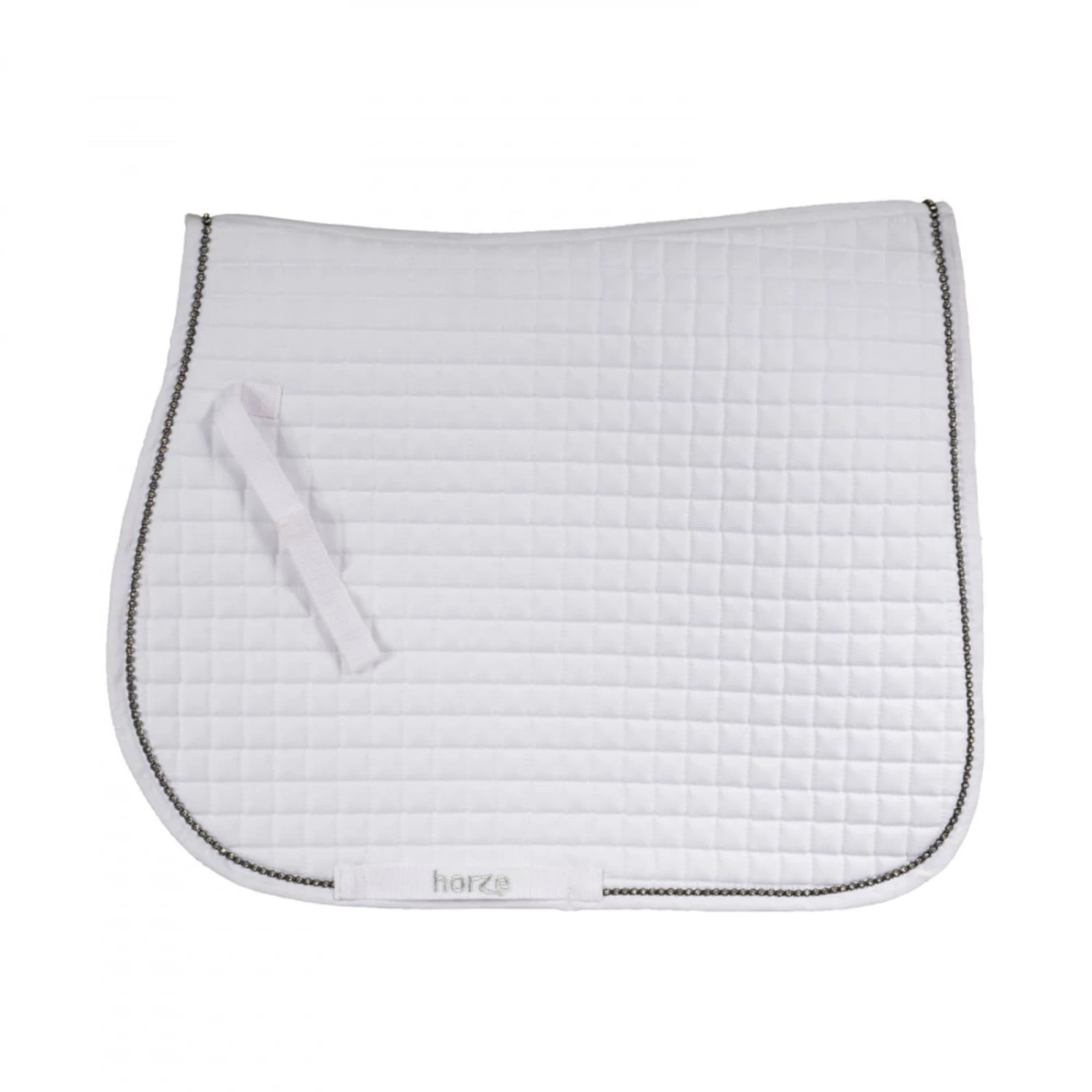 Horze Duchess All Purpose Saddle Pad - White - Image 2
