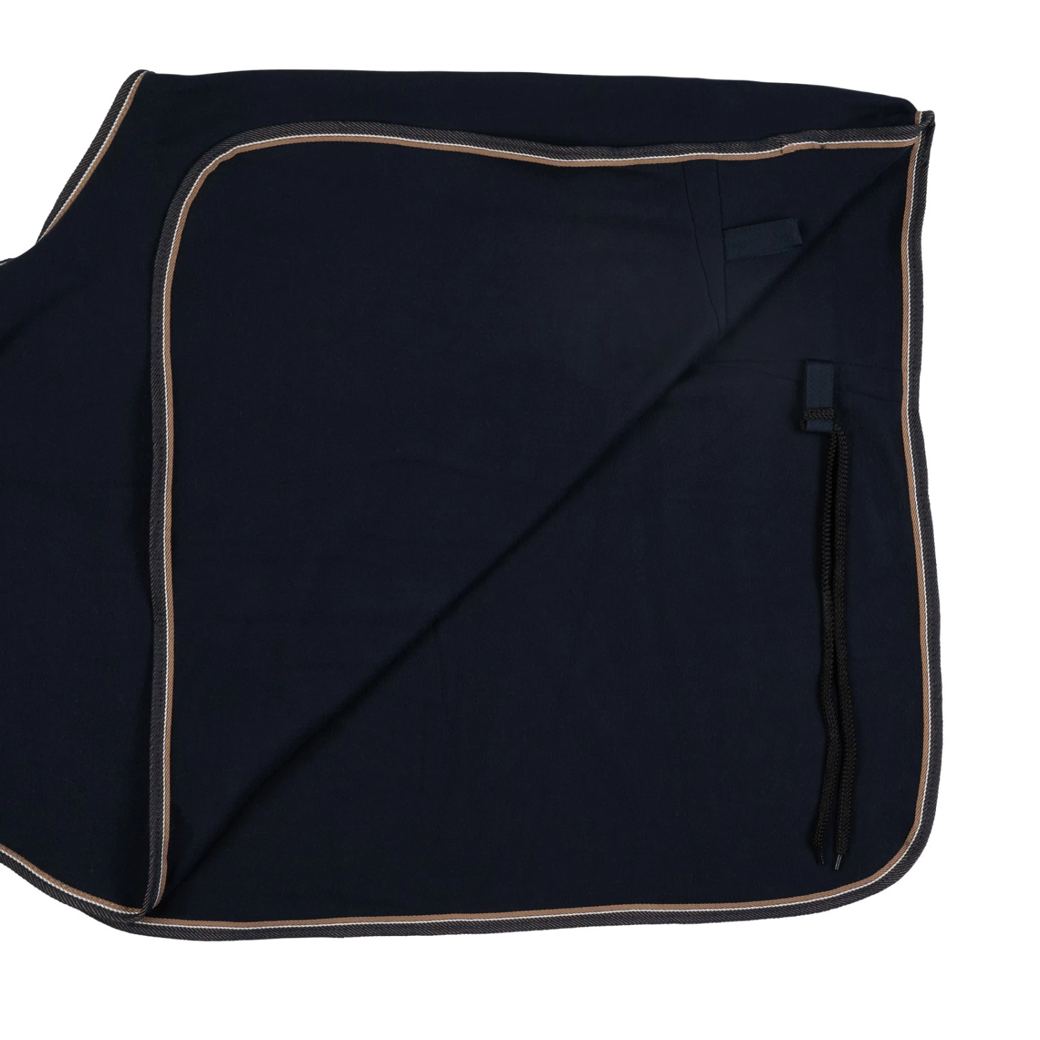 Horze Kiel Riding Rug With Fleece - Dark Navy - Image 6