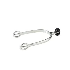 Horze Roller Spurs - Silver