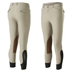 Equinavia Erik Mens Show Knee Patch Breeches - Tan