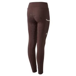 Horze Morgan Kids Full Seat Riding Tights - French Roast
