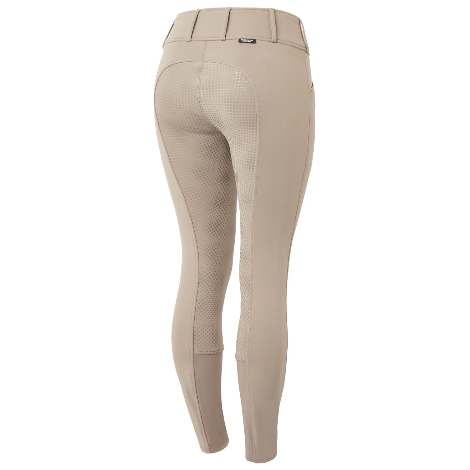 Horze Grand Prix Womens Thermo Softshell Full Seat Breeches - Black - Image 15