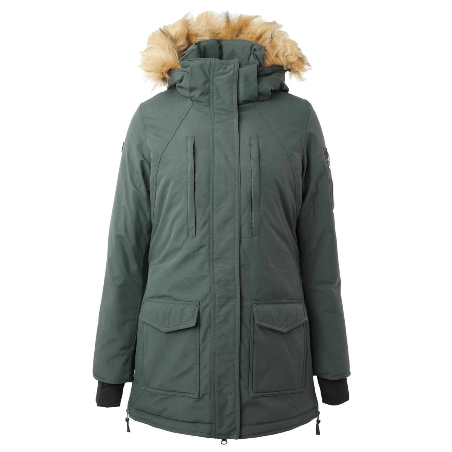 Horze Womens Brooke Long Parka Jacket - Urban Chic