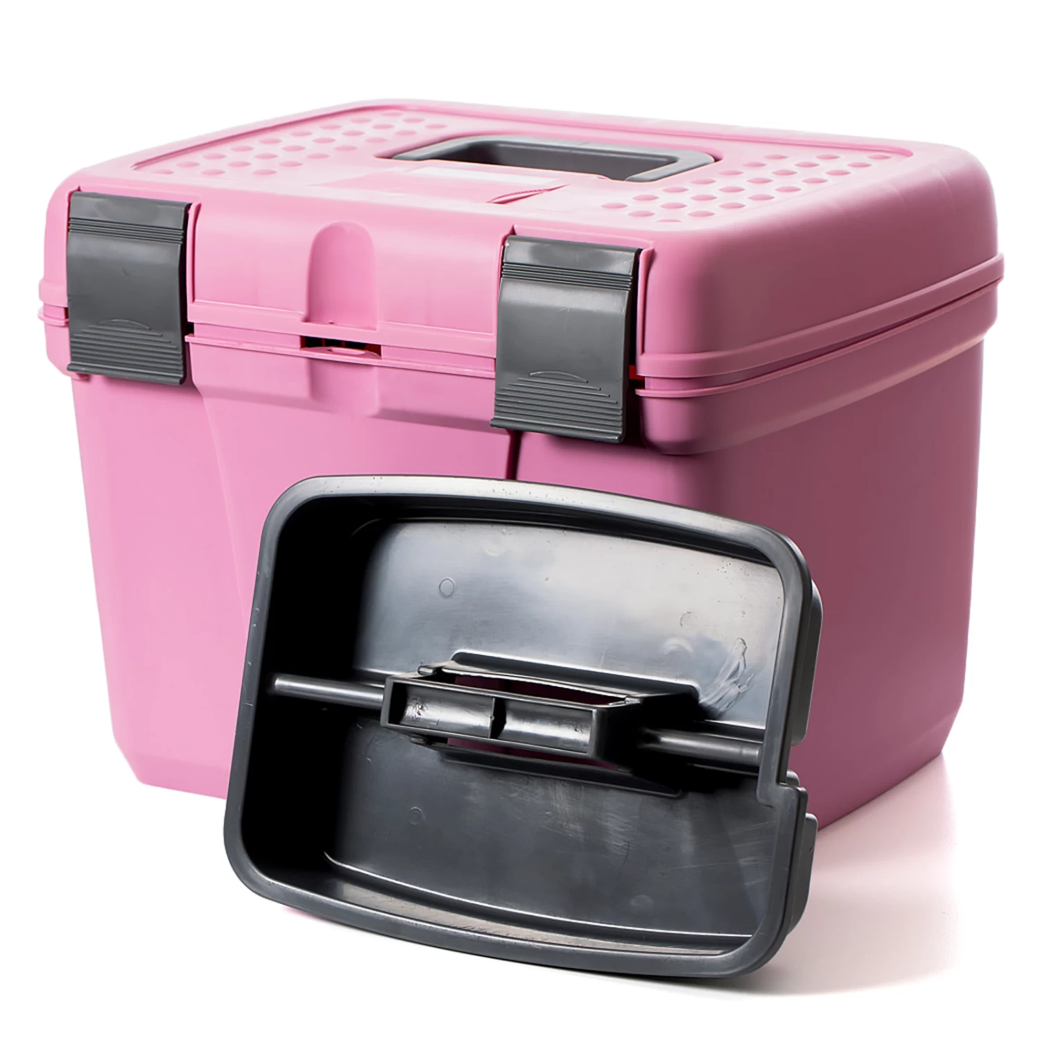 Horze Smart Grooming Box - Wild Rose Pink - Image 4