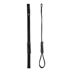 Horze Soft Dressage Stirrup Leathers With Nylon Inside - Black