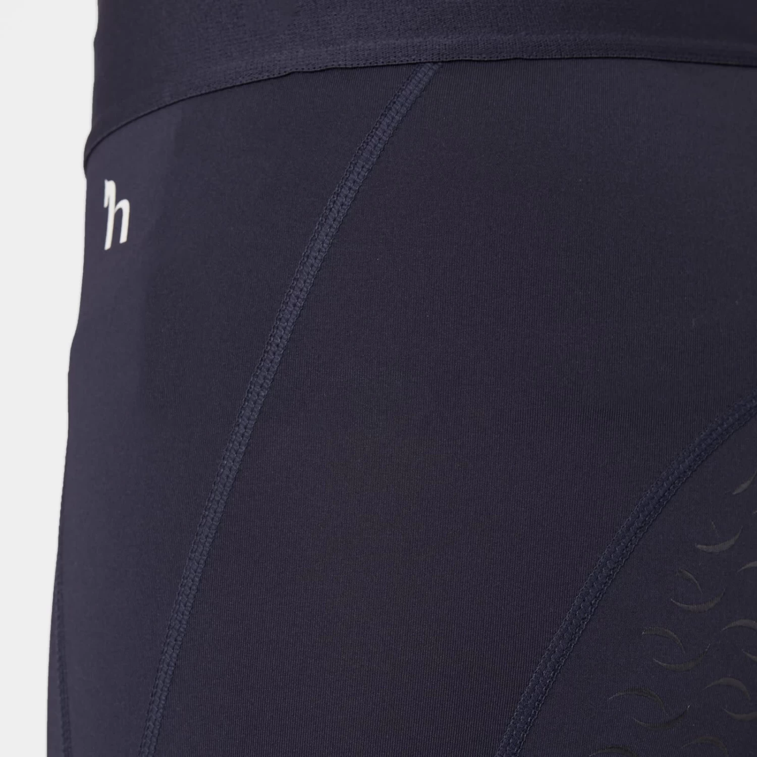 Horze Tessa Womens Full Seat Riding Tights - Peacoat Dark Blue - Image 15