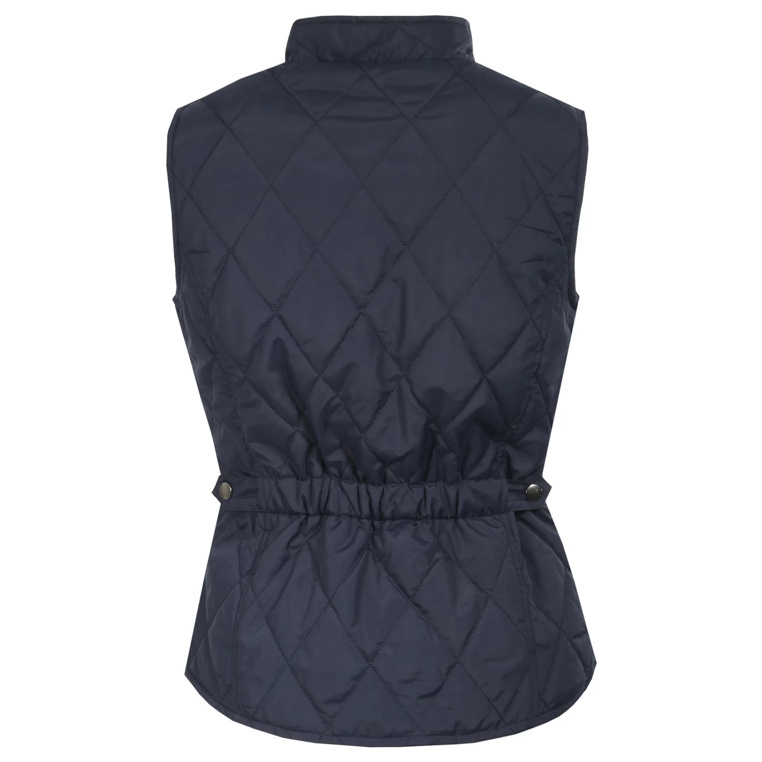 Horze Womens Classic Quilted Vest - Peacoat Dark Blue - Image 3