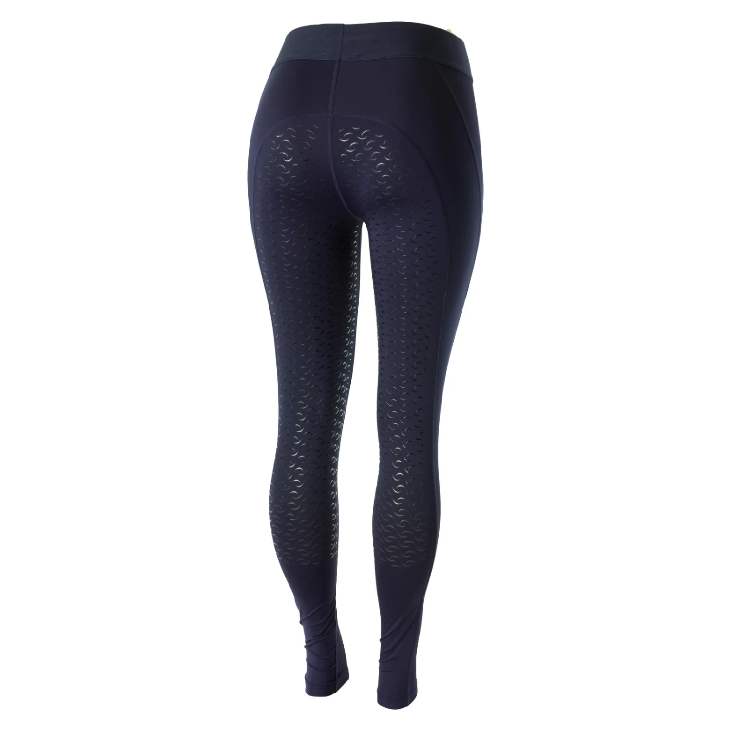 Horze Tessa Womens Full Seat Riding Tights - Peacoat Dark Blue - Image 2