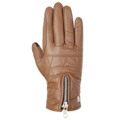 Horze Theresa Vegan Leather Winter Gloves - Brown
