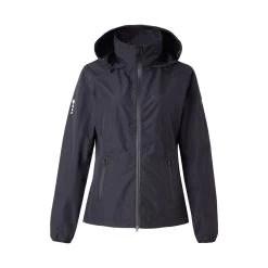 Horze Stella Waterproof Shell Jacket - Caviar Black