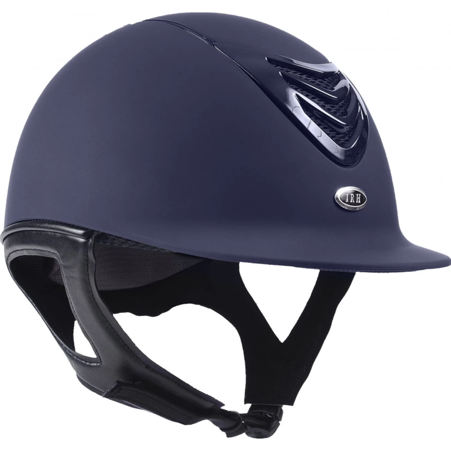 IRH IR4G Matte Helmet - Gloss Vent - Black