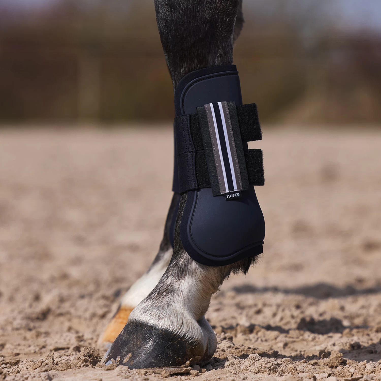 Horze Adepto Tendon Boots - Dark Navy - Image 5
