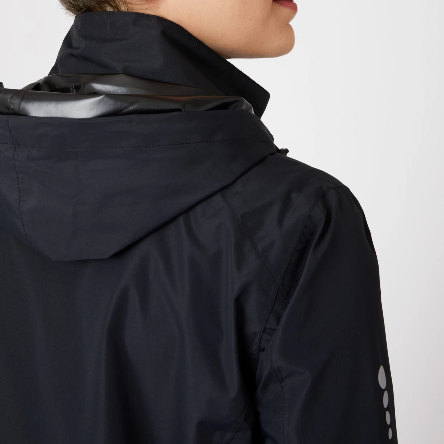 Horze Stella Waterproof Shell Jacket - Dark Navy - Image 4