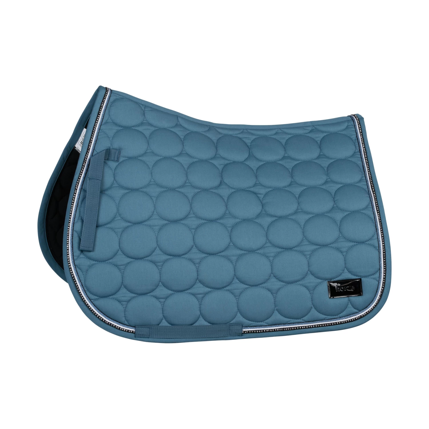 Horze Marquess All Purpose Saddle Pad - Aegean Blue - Image 2