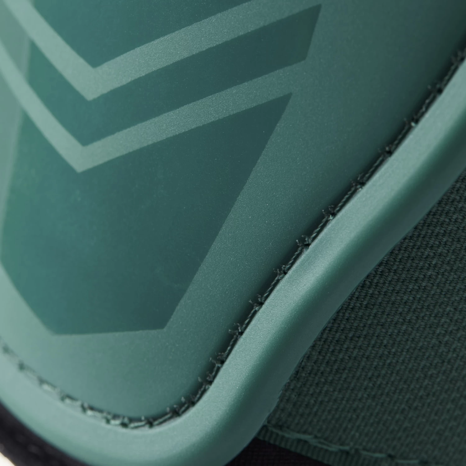 Horze Caliber Fleece Hind Fetlock Boots - Storm Green - Image 4