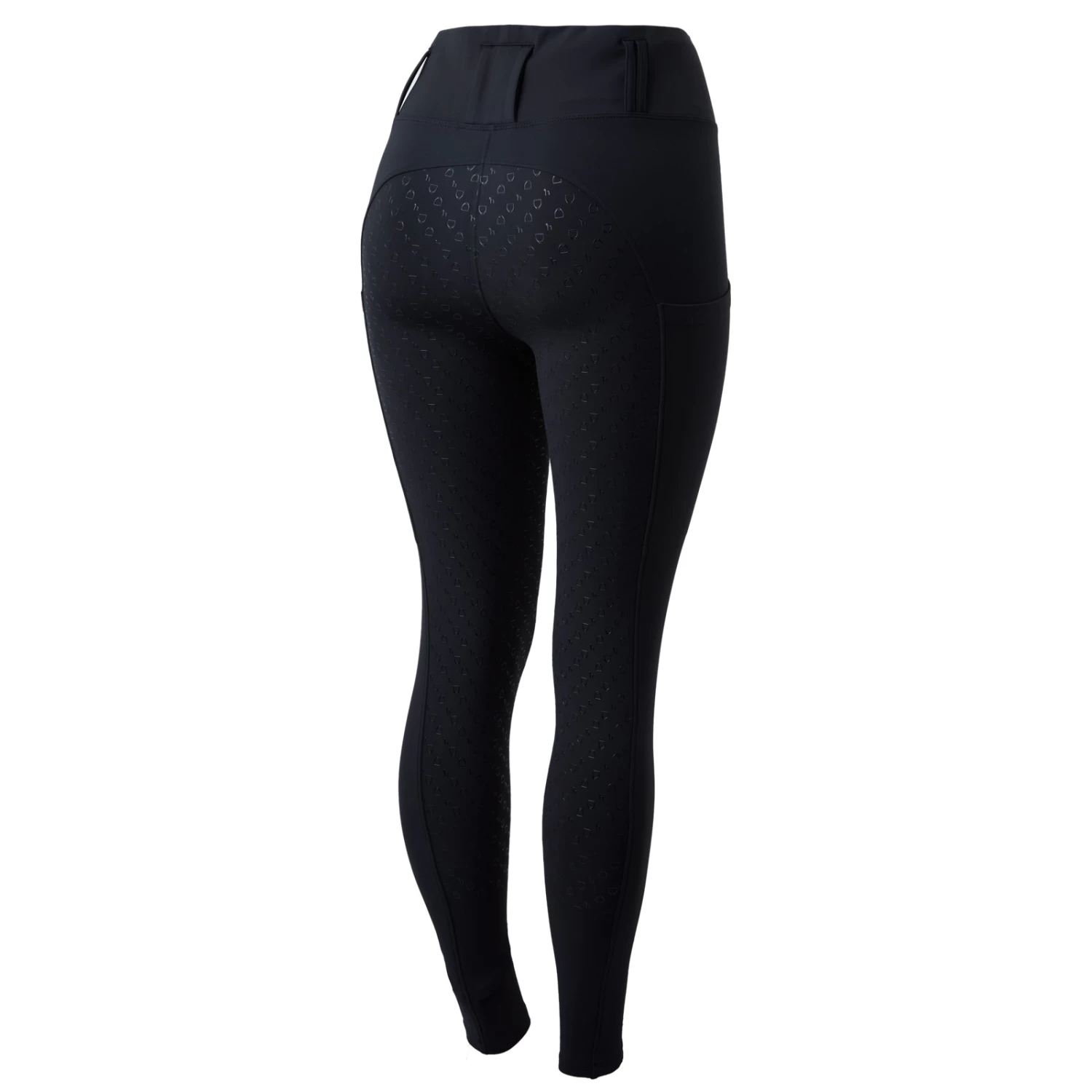 Horze Everly Womens Full Seat Winter Riding Tights - Black