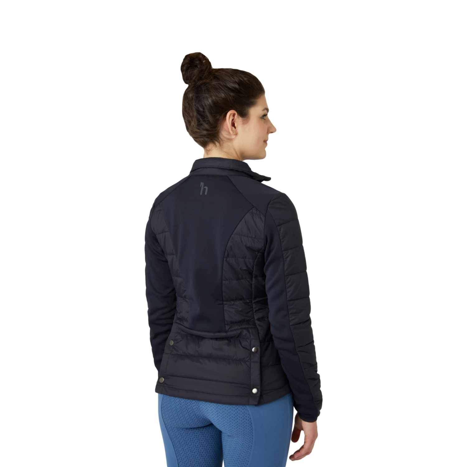Horze Cameron Womens Hybrid Jacket - Dark Navy - Image 4