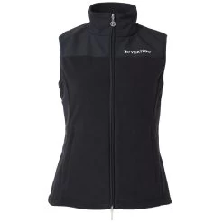B Vertigo Caroline Womens Anti Pilling Fleece Vest - Dark Navy