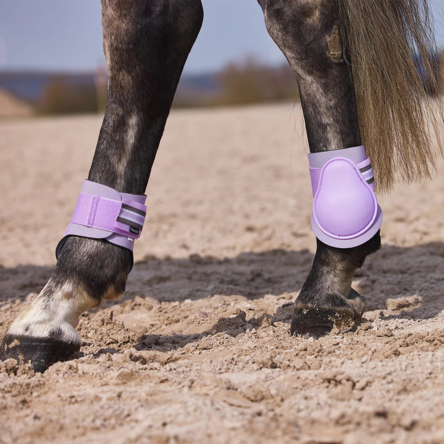 Horze Adepto Fetlock Boots - Languid Lavender Purple - Image 2