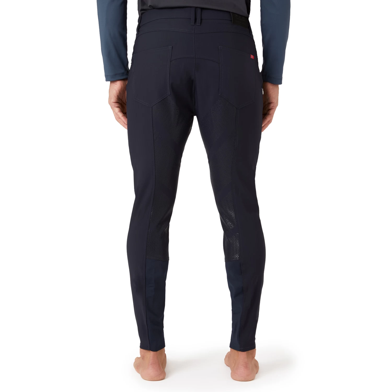 B Vertigo Ethan Mens Full Seat Breeches - Dark Navy - Image 5