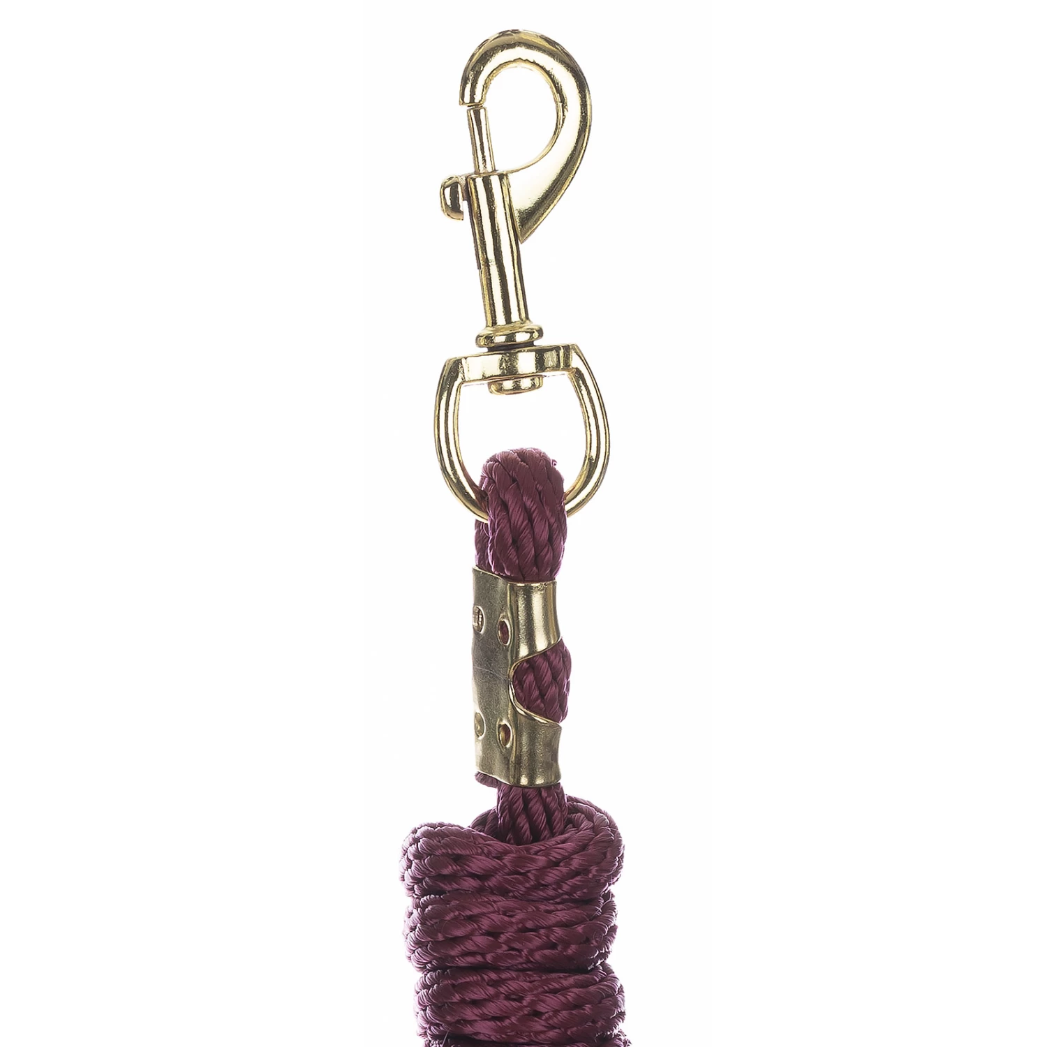 Equinavia Stella Poly Snap Lead Rope - Burgundy - Image 4