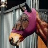Horze Soft Stretch Fly Mask - Dark Red