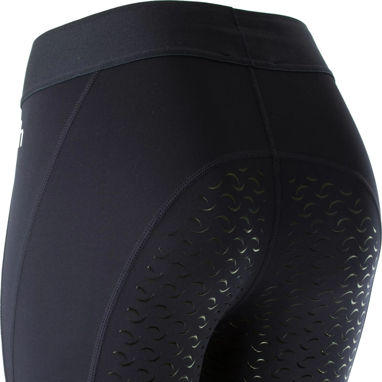 Horze Tessa Womens Full Seat Riding Tights - Peacoat Dark Blue - Image 6