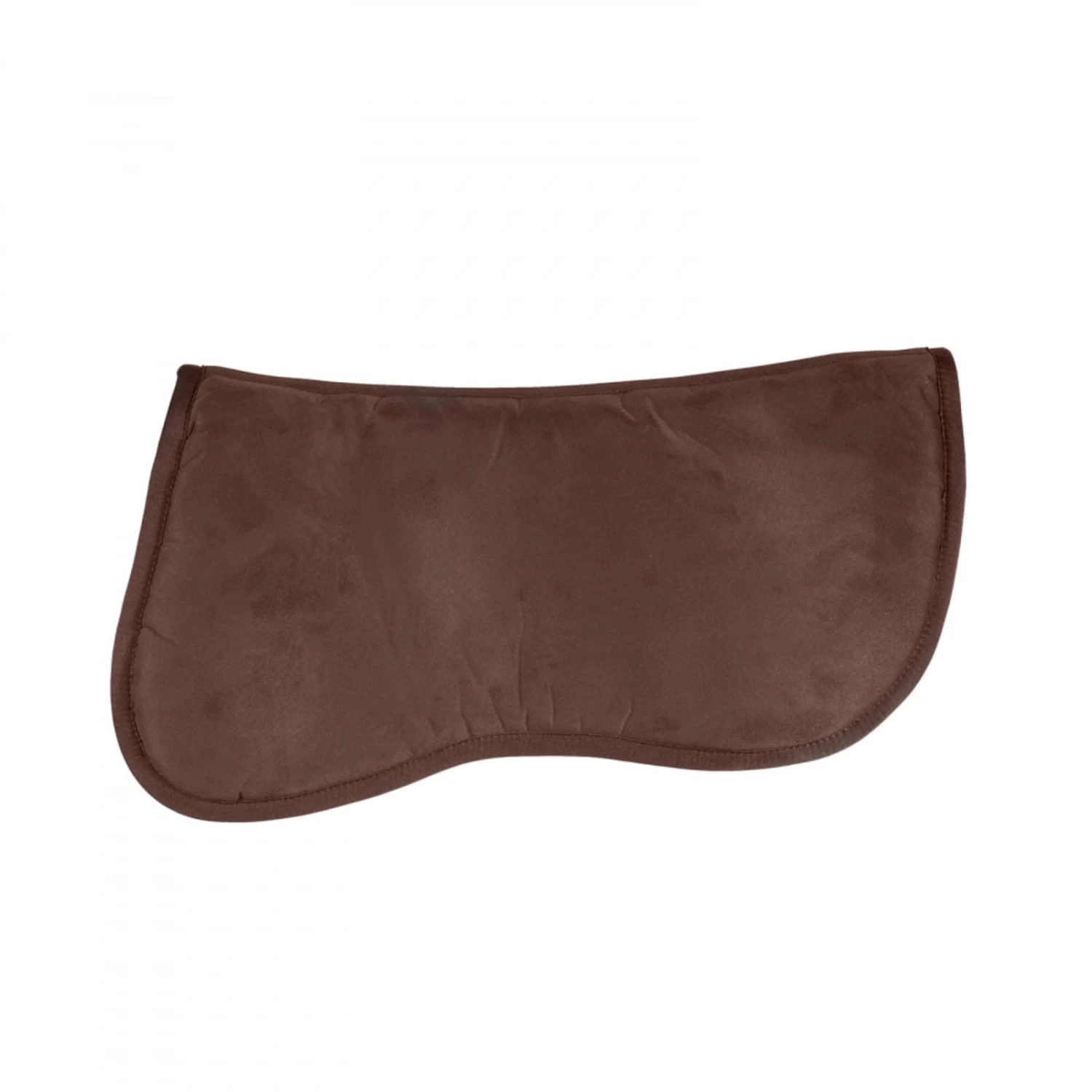 Horze Memory Foam Contour Half Pad - Brown - Image 2