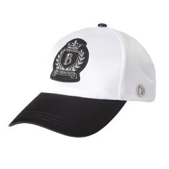B Vertigo Satin Cap - White/Dark Navy