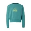 Horze Emmalyn Kids Crew Neck Sweater - Green Blue Slate